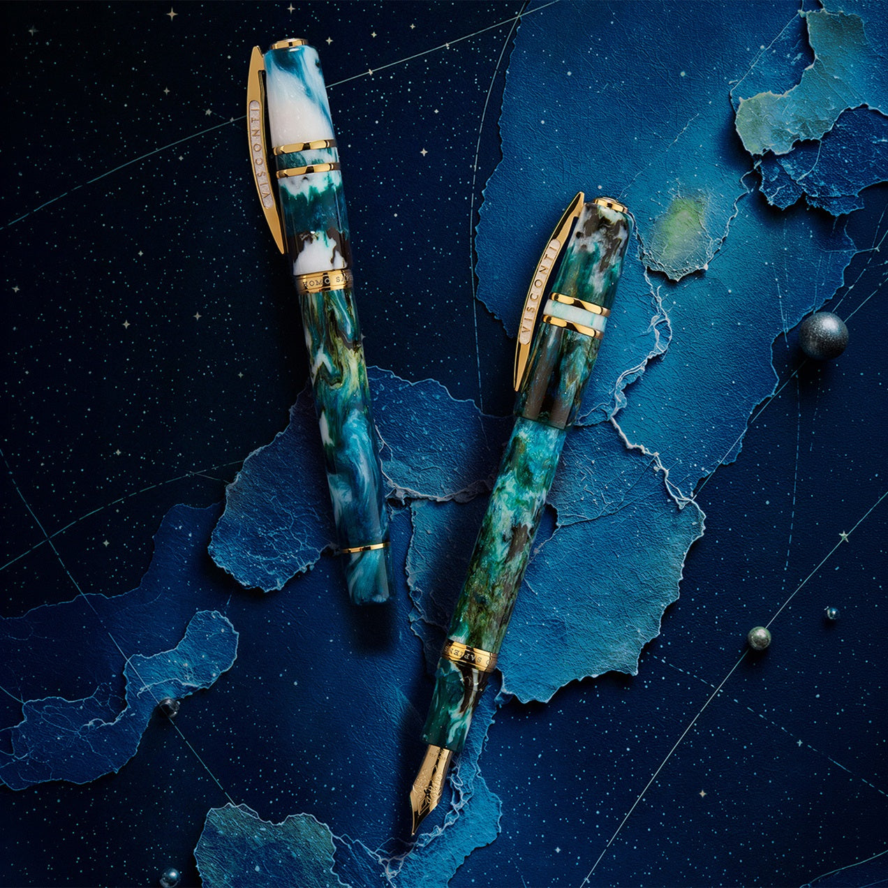 Visconti Homo Sapiens Nebula Eagle LE Fountain pen