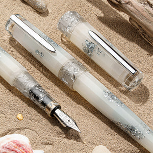 Benu Euphoria White Beach Fountain pen