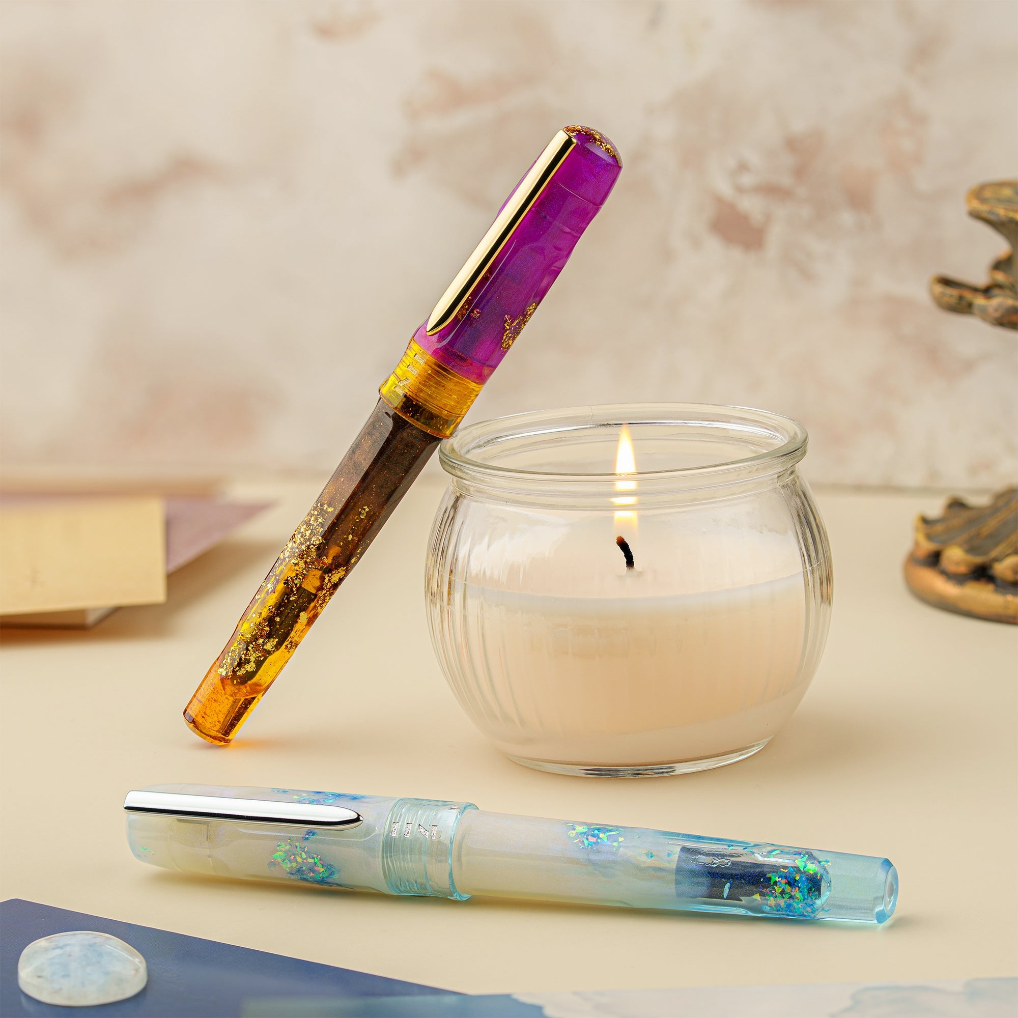 Benu Talisman Ametrine GT Fountain pen PEN PLANET