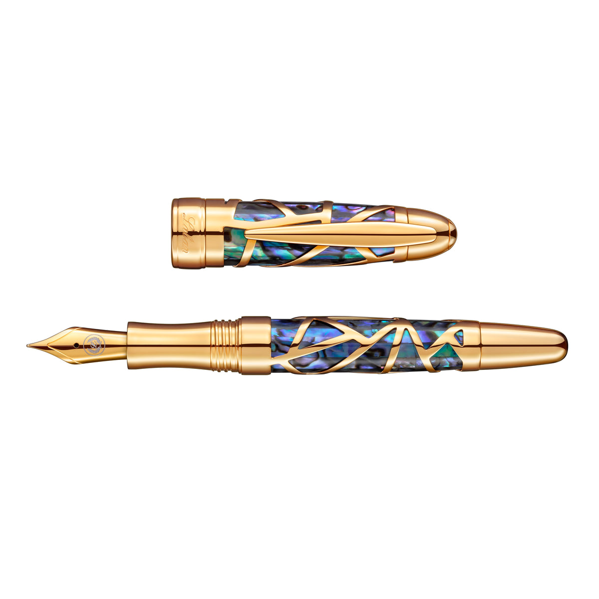 Laban Oceana Abalone Skeleton GT Fountain pen