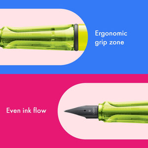 Lamy Safari Neon Yellow 2026 Special Edition Fountain Pen PEN PLANET