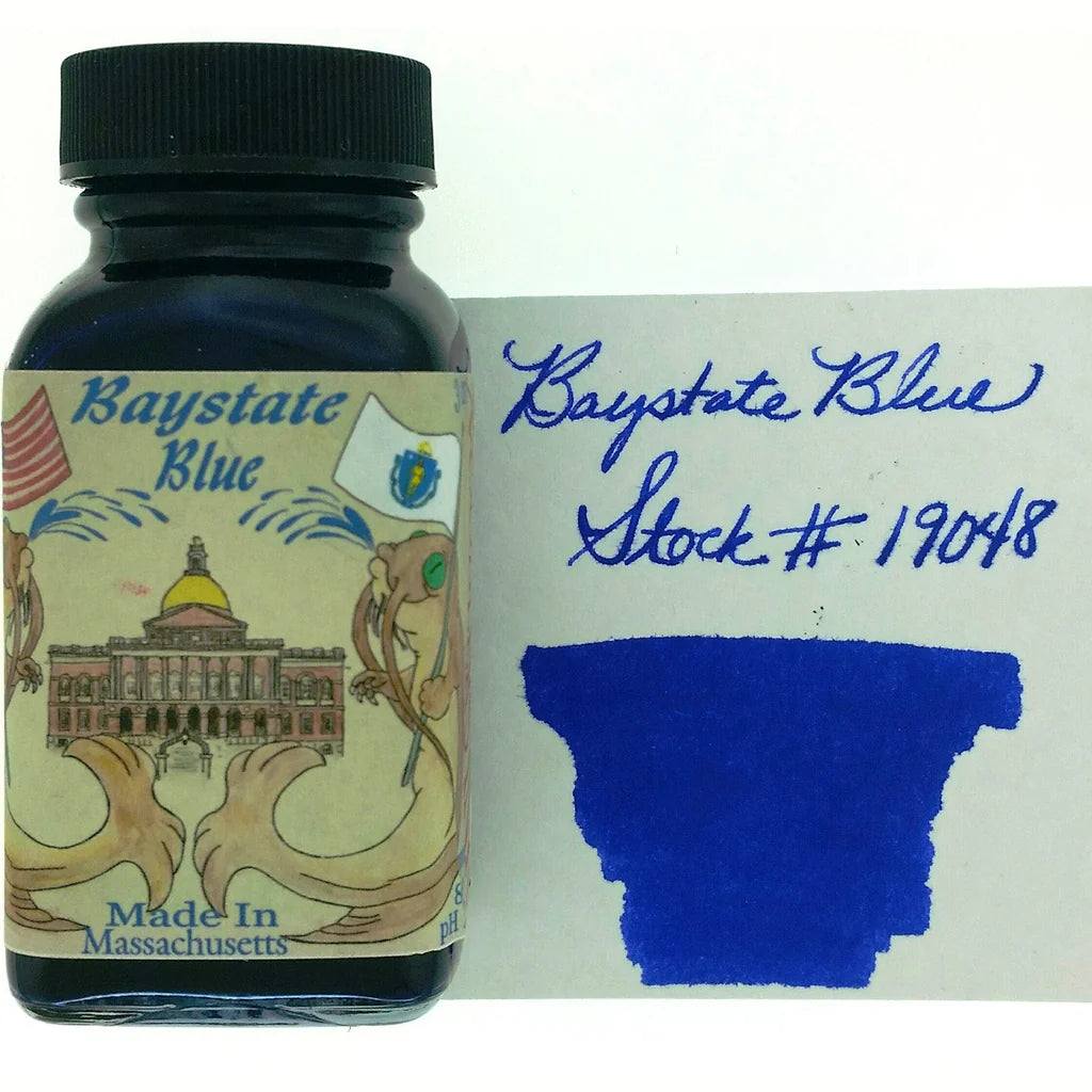 Noodler's 19048 Baystate Blue Ink Bottle - 88 ML PEN PLANET