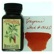 Noodler's Ink Bottle (Cayenne - 88 ML) 19020