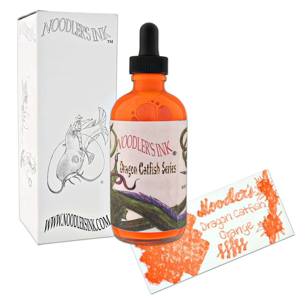 Noodler's Ink Bottle (Dragon Catfish Orange - 133 ML) 19817