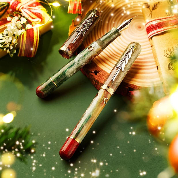 Nahvalur Nautilus Xmas 2024 LE GT Fountain Pen PEN PLANET