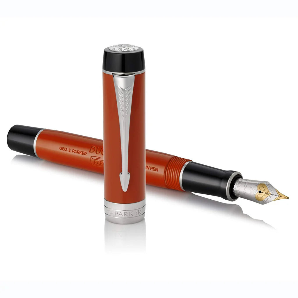 Parker Duofold Classic Big Red CT Fountain Pen