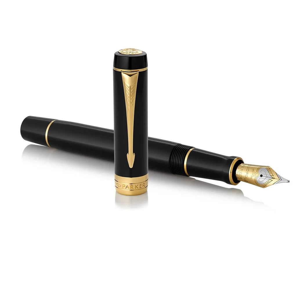 Parker Duofold Classic Black GT Fountain Pen
