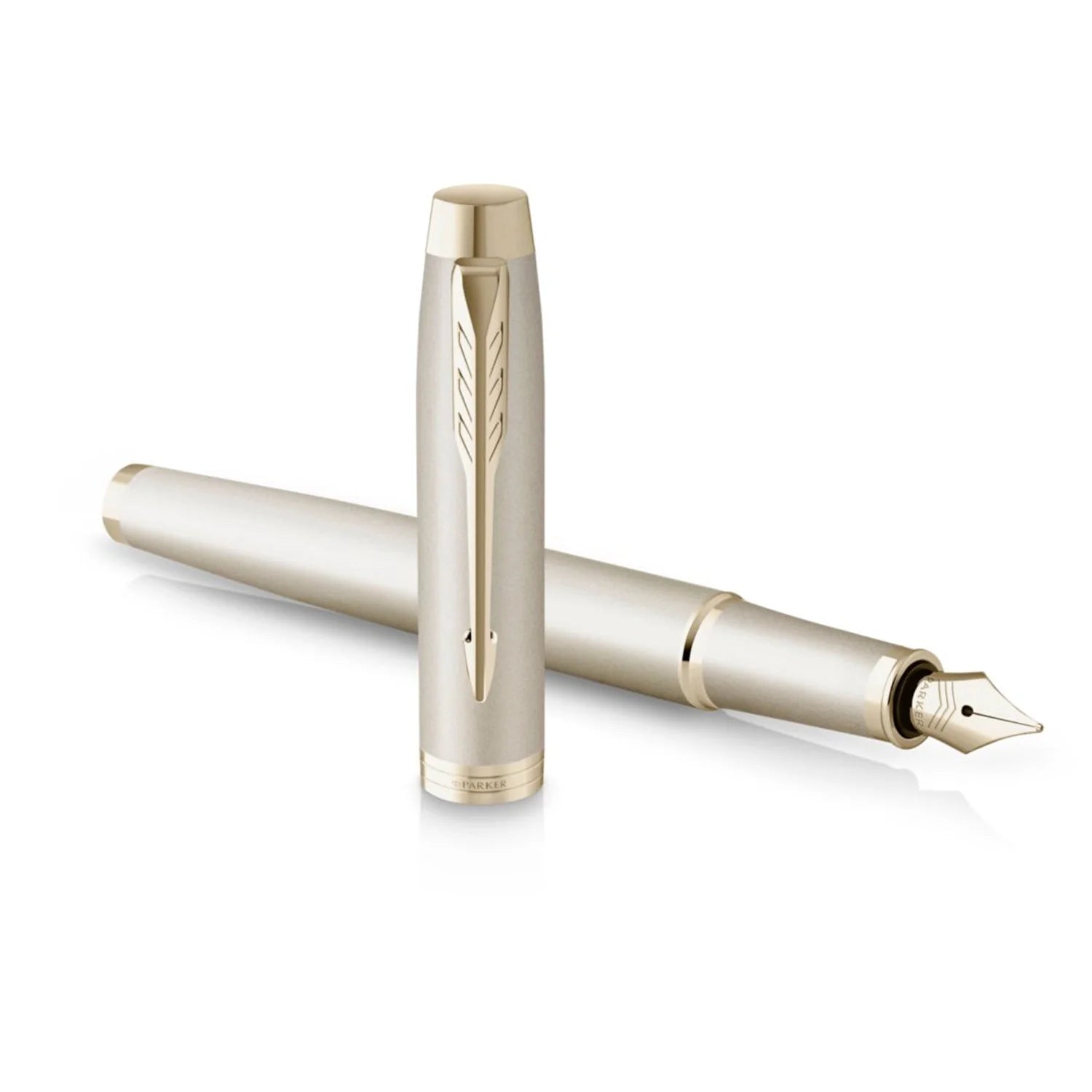 Parker Premium IM Monochrome Champagne GT Fountain Pen