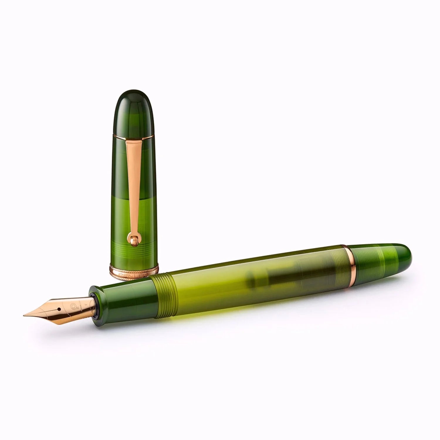 Penlux Masterpiece Grande Great Natural Rain Forest GT Fountain Pen