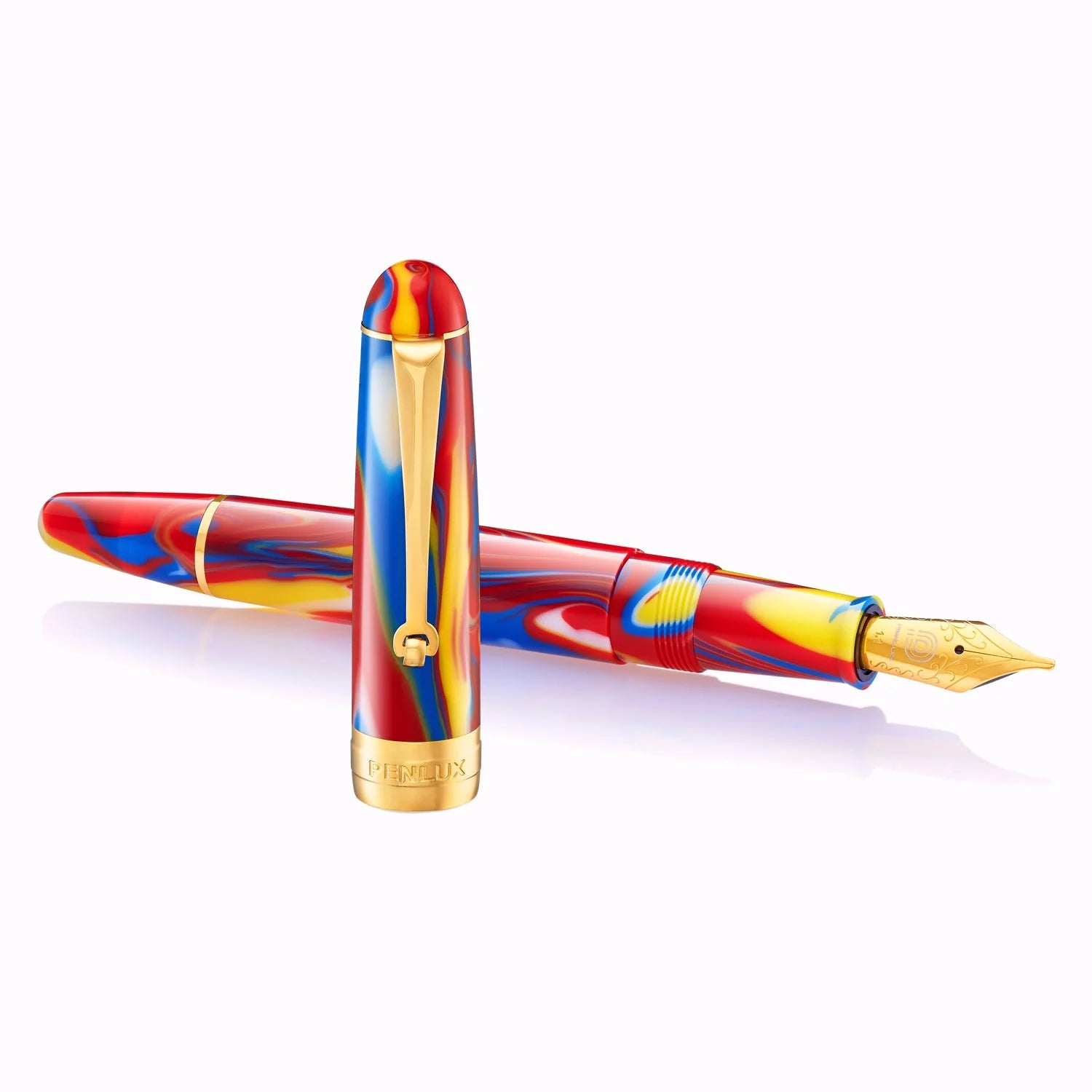 Penlux Masterpiece Delgado Macaw GT Fountain Pen