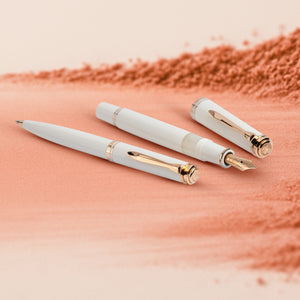 Pelikan Souverän M600 White Rose Gold Special Edition Fountain pen PEN PLANET