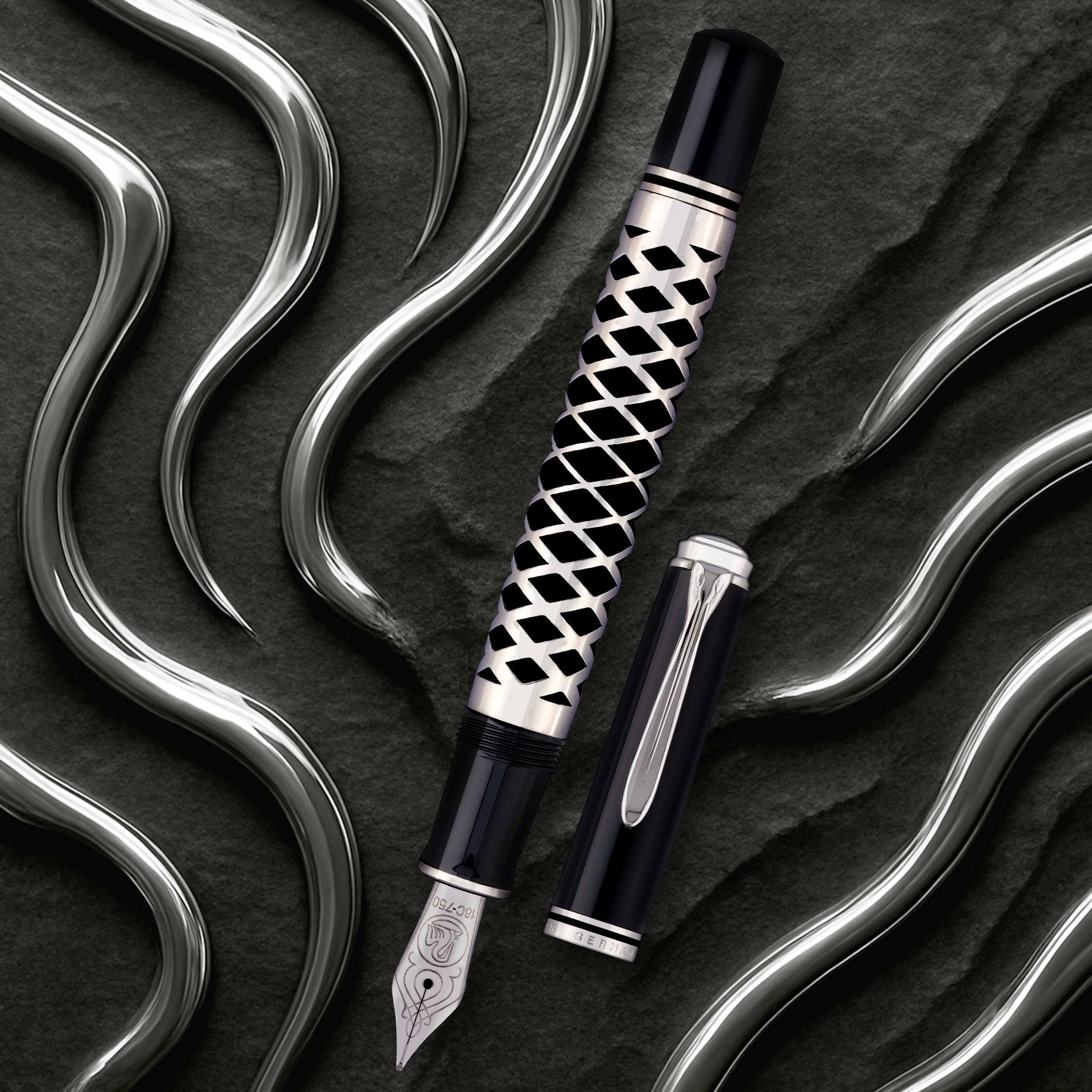 Pelikan Souverän M805 Metal Sleeve Fountain pen PEN PLANET