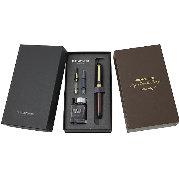 Platinum #3776 Century Favorite Things Collection Coffee Jelly Fountain pen PEN PLANET