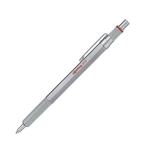 Rotring 600 Series 1.0mm Metal Body Non-Slip Metal Knurled Grip Ball Pen