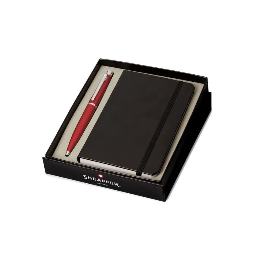 Sheaffer VFM Ballpoint Pen with Notebook Gift Set
