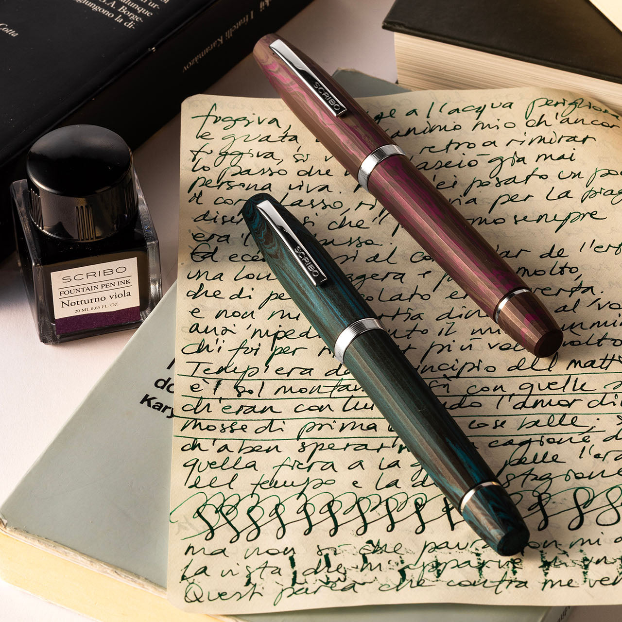 Scribo Flow Ebonite Armonia ST Fountain pen