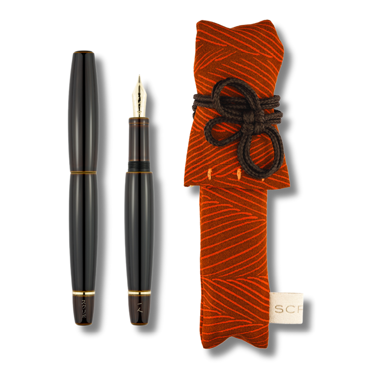Scribo La Dotta Urushi Tamenuri Yamanaka Onsen GT Fountain pen