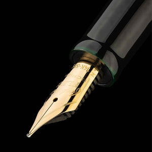Scribo Piuma Fountain Pen Hane Kuro Tamenuri & Gold Limited Edition PEN PLANET