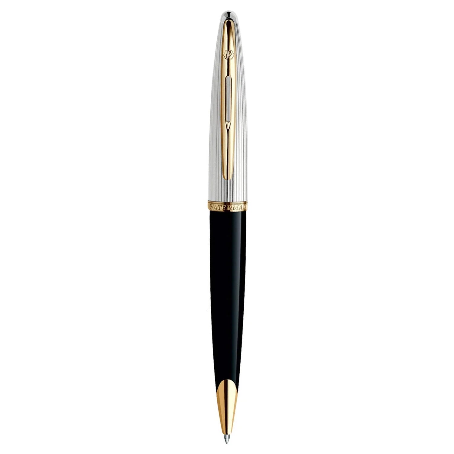 Waterman Carene Deluxe Black GT Ballpoint Pen 9000013886