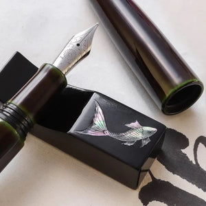 Wancher Dream Pen True Urushi Heki Tamenuri Fountain Pen