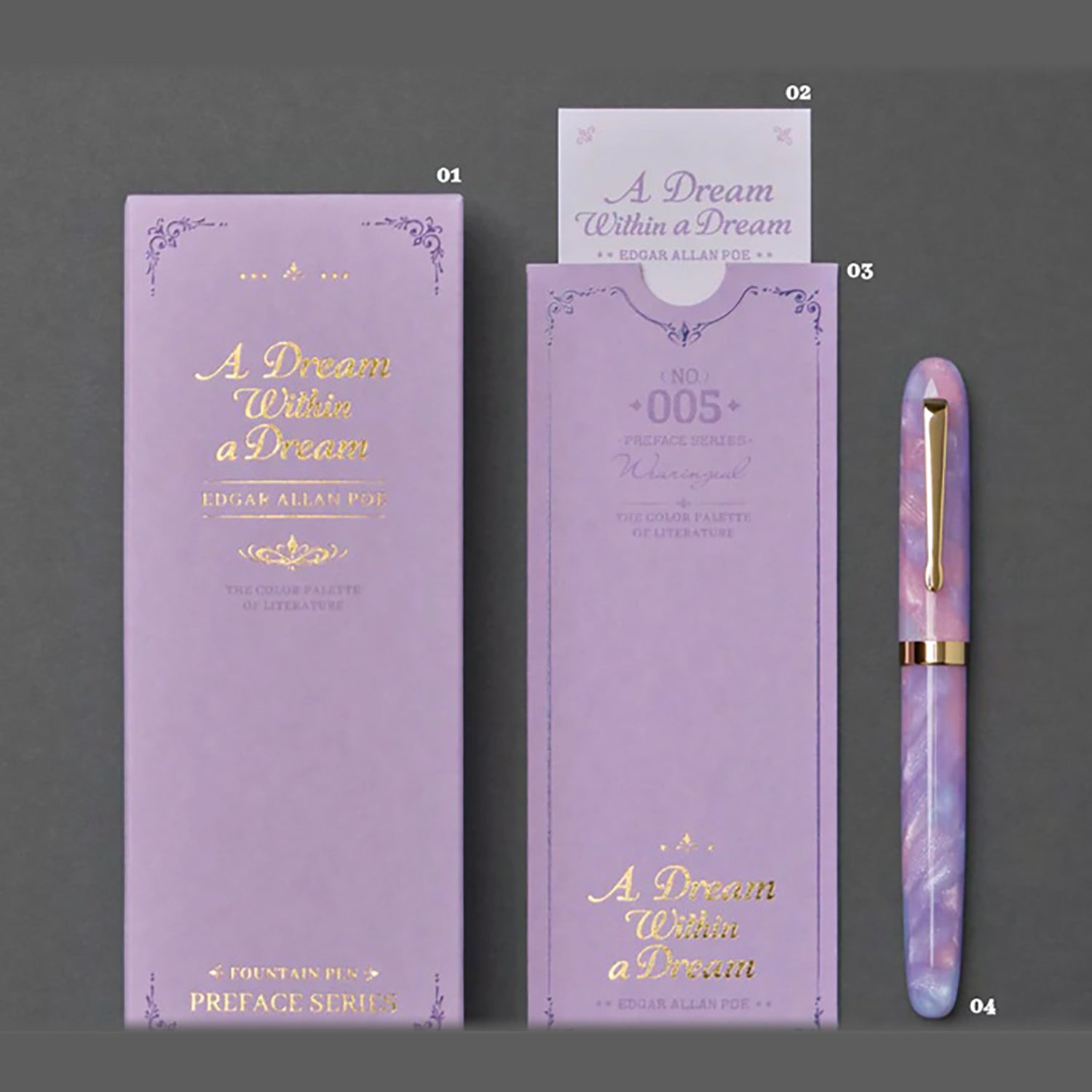 Wearingeul Preface "A Dream Within a Dream" Fountain Pen: Poetry in Motion