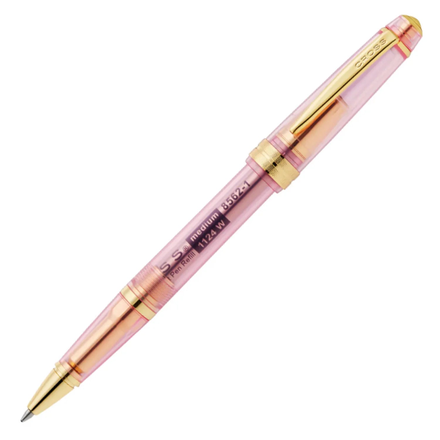 Cross Bailey Light Translucent Pink Sapphire GT Ball Pen