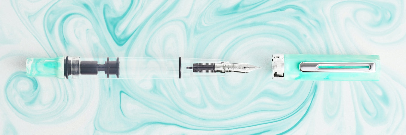  TWSBI Eco Amazonite Fountain Pen 