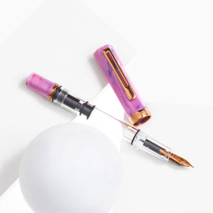 TWSBI ECO Fluorite Purple with Bronze Fountain Pen PEN PLANET