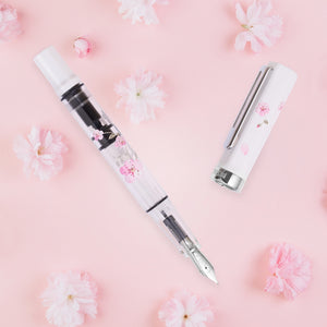 TWSBI ECO  White Cherry blossom Fountain Pen 