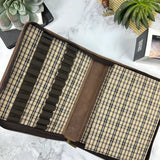 Girologio 24 Zip Pen Case brown