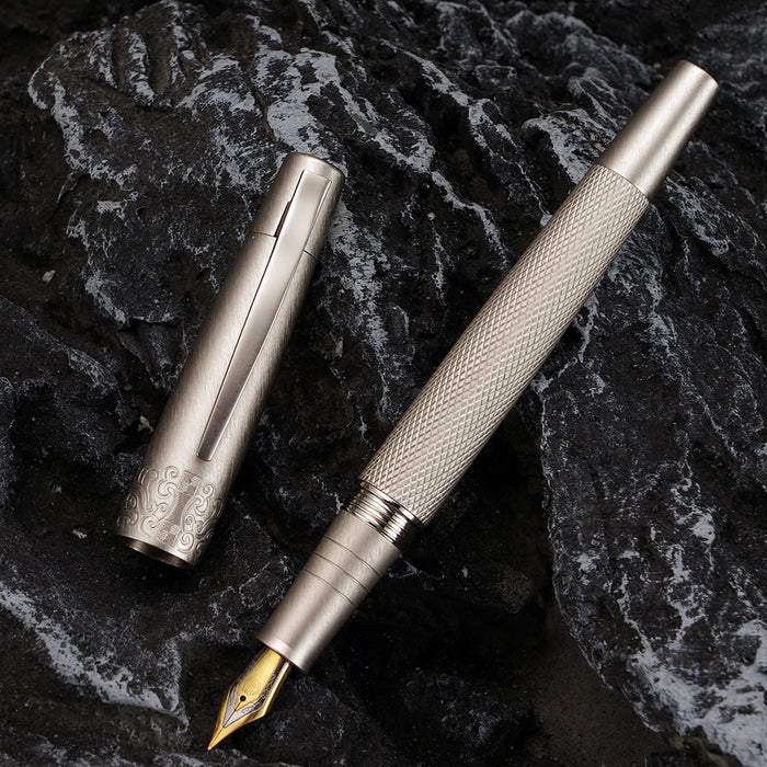 HONGDIAN, Fountain Pen - 6013 GUN METAL