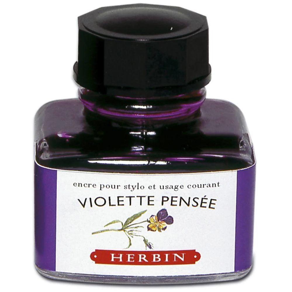 Herbin Ink Bottle Violette Pensee 30ML 13077T