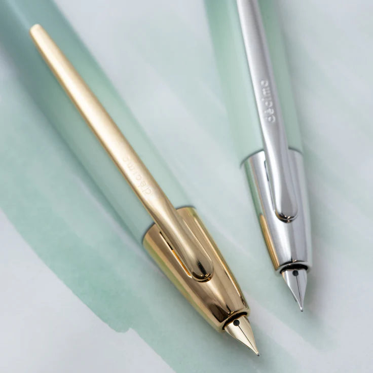 Nagasawa Capless Fountain Pen "Kobe Gradation" Higashi-kawasaki Harbor-Mint [Limited Edition]