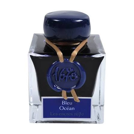 J. Herbin 1670 Anniversary Ink Bottle Bleu Ocean 50ml