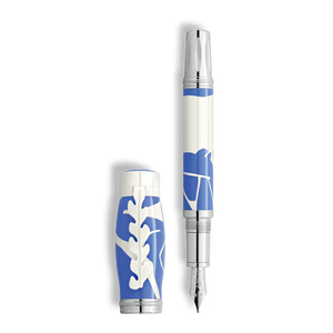 Montblanc Blue & White Masters of Art Homage to Henri Matisse Limited Edition 4810 Fountain Pen