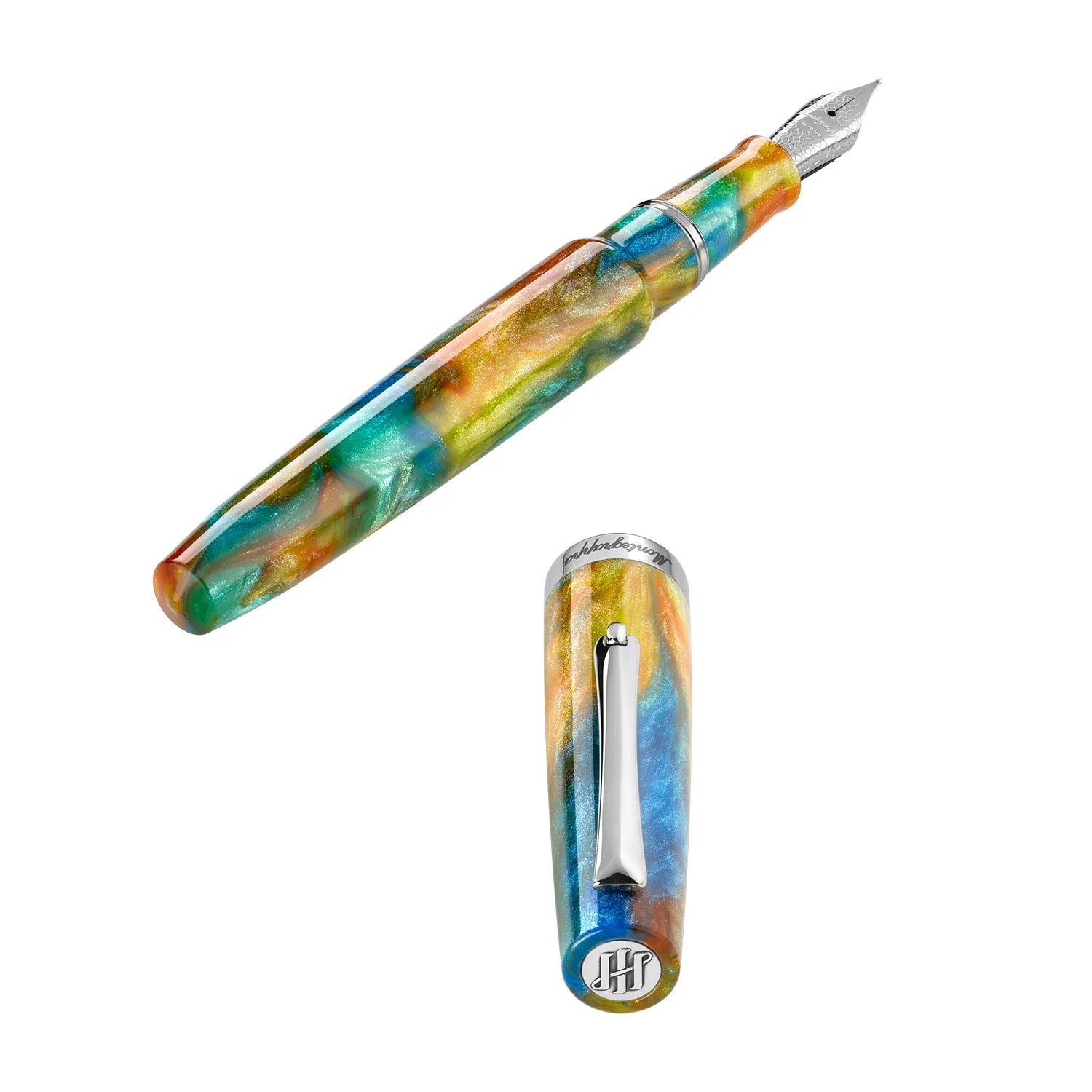 Montegrappa Venetia Tarvisium Fountain Pen - Paradise Falls CT