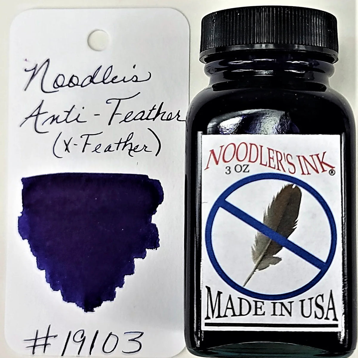 Noodler's Ink Bottle Anti Feather Blue 88 ML 19103