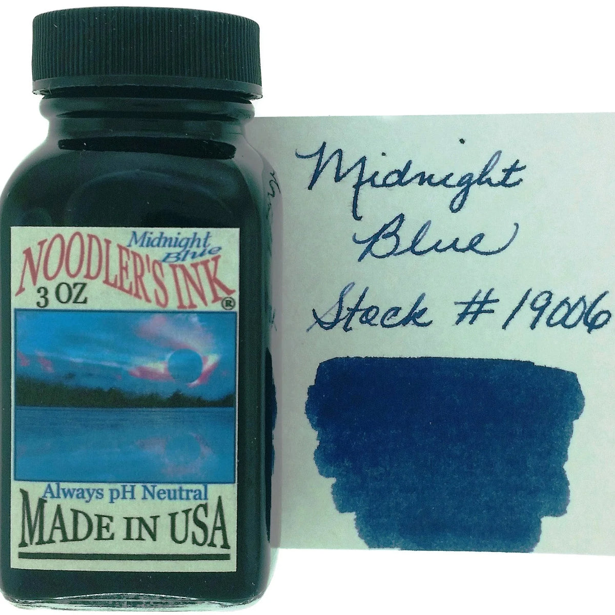 Noodler's Ink Bottle Midnight Blue 88 ML 19006