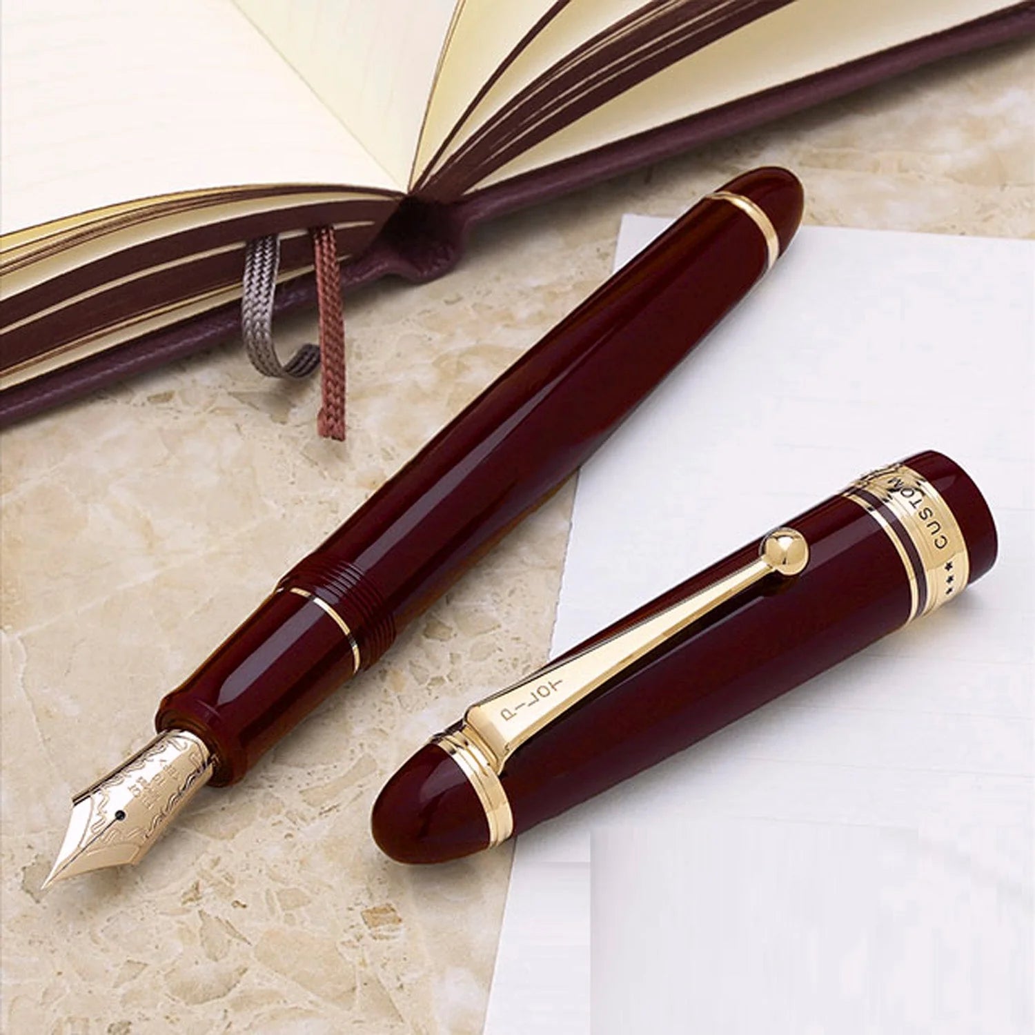 Pilot Custom 743 Red GT Fountain Pen