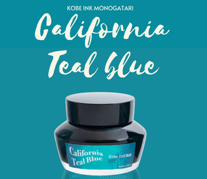 KOBE MONOGATRI TEAL BLUE LIMITED EDITION INK