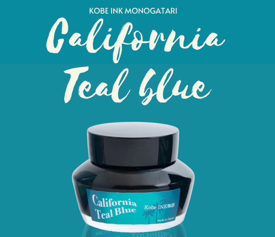 KOBE MONOGATRI TEAL BLUE LIMITED EDITION INK