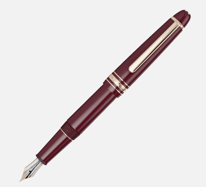 Montblanc Meisterstück 145 Classique Fountain Pen Burgundy Gold Trim (GT)
