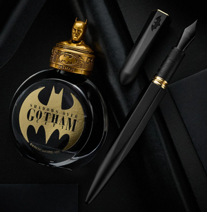 Ferris Wheel Press Batman Edition Marquise Fountain Pen & Ink Set - Batman (Special Edition)