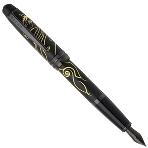 Cross Bailey Zodiac Year of the Horse Matte Black PVD Fountain Pen Special Edition