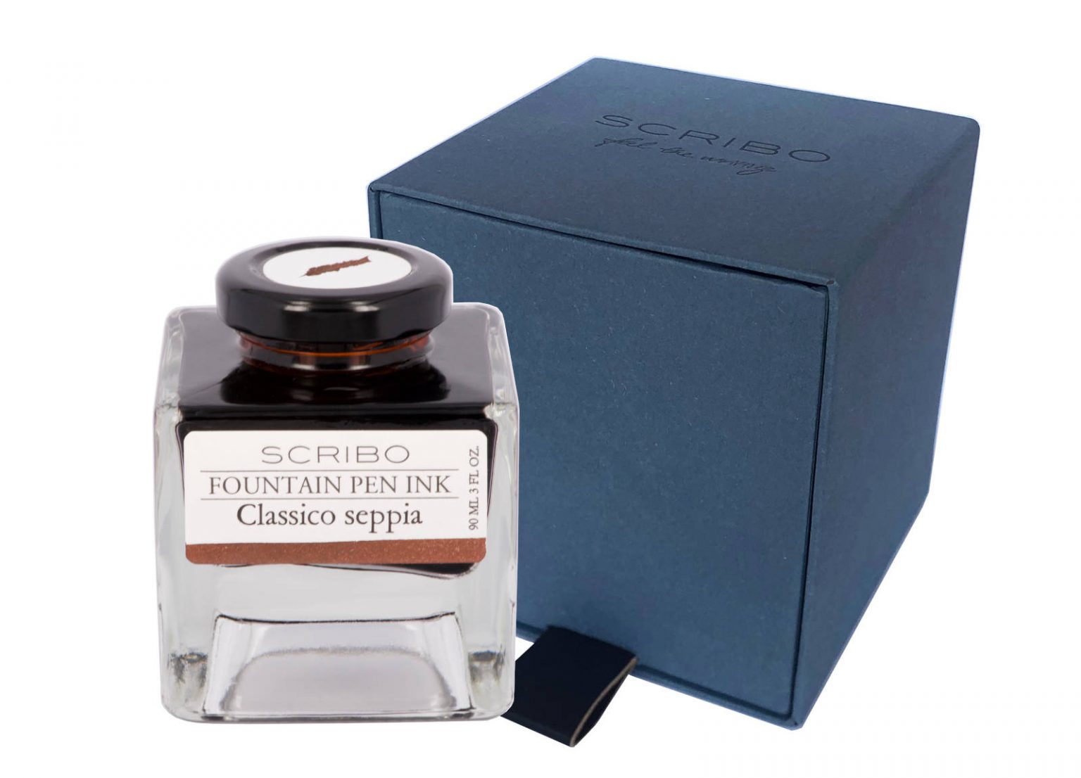 Scribo Classico Seppia ink bottle 90 ml – PEN PLANET