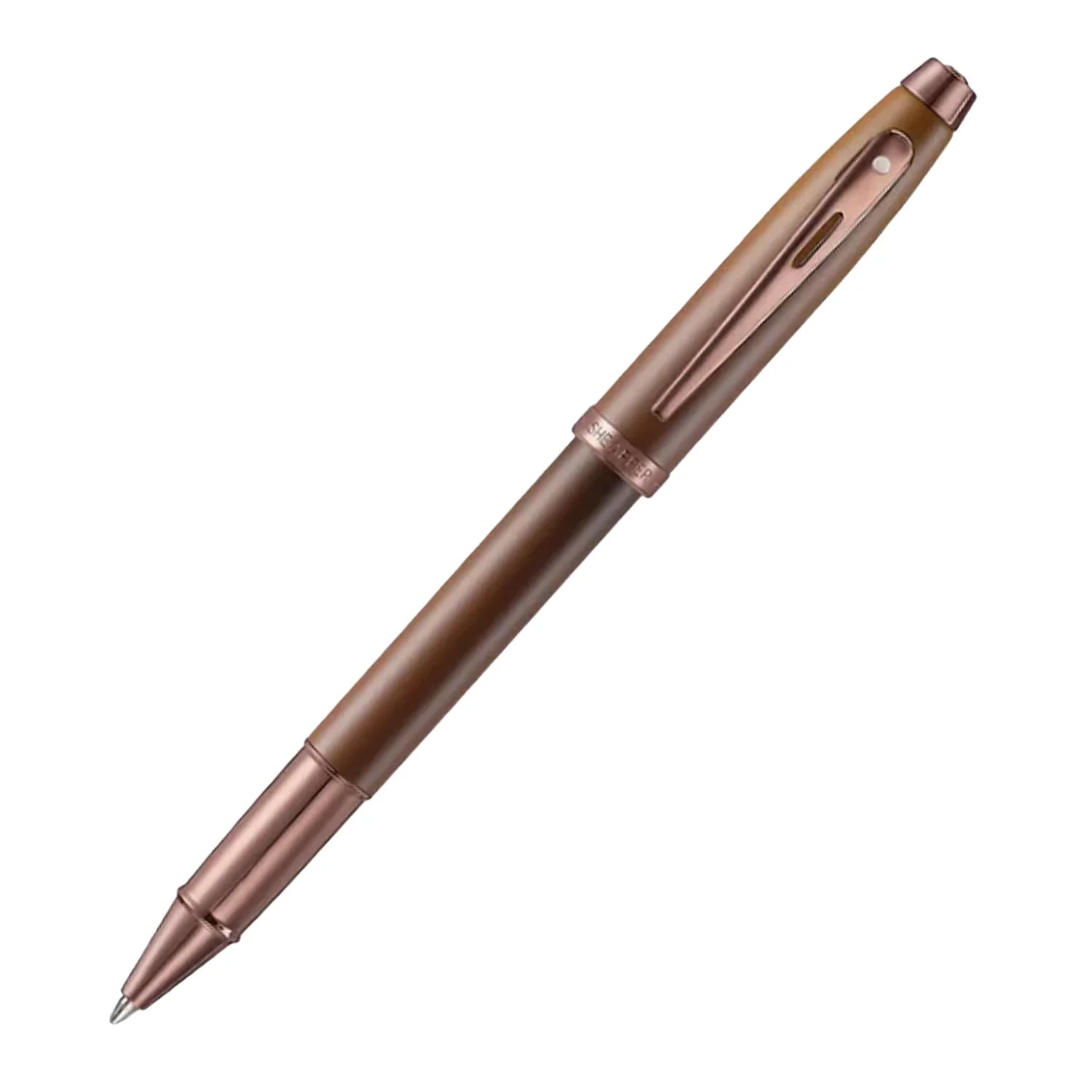 Sheaffer 100 Coffee Edition Brown PVD  Roller Ball Pen