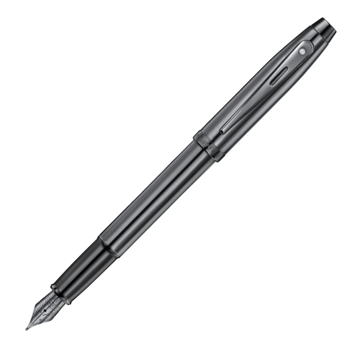 Sheaffer 100 Ionic Gunmetal Grey PVD Fountain Pen