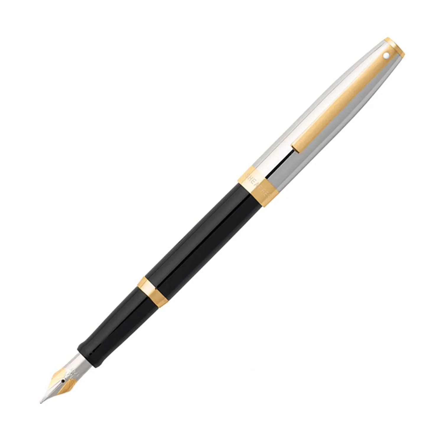 Sheaffer Sagaris Black & Chrome GT Fountain Pen