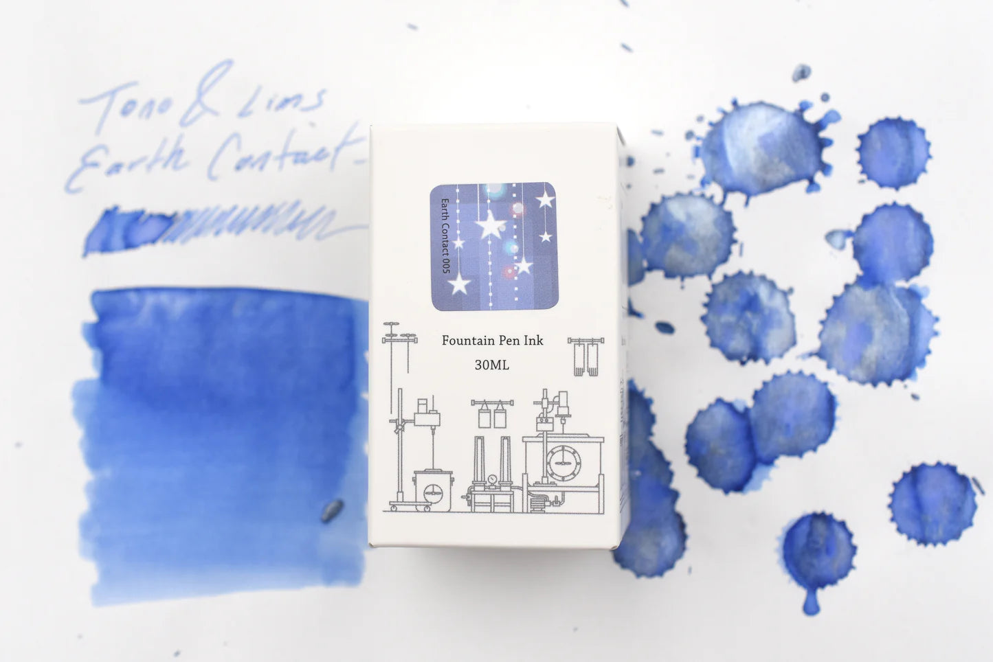 Tono & Lims Ink Bottle - Earth Contact - 005 Diamond Dust - 30ml 