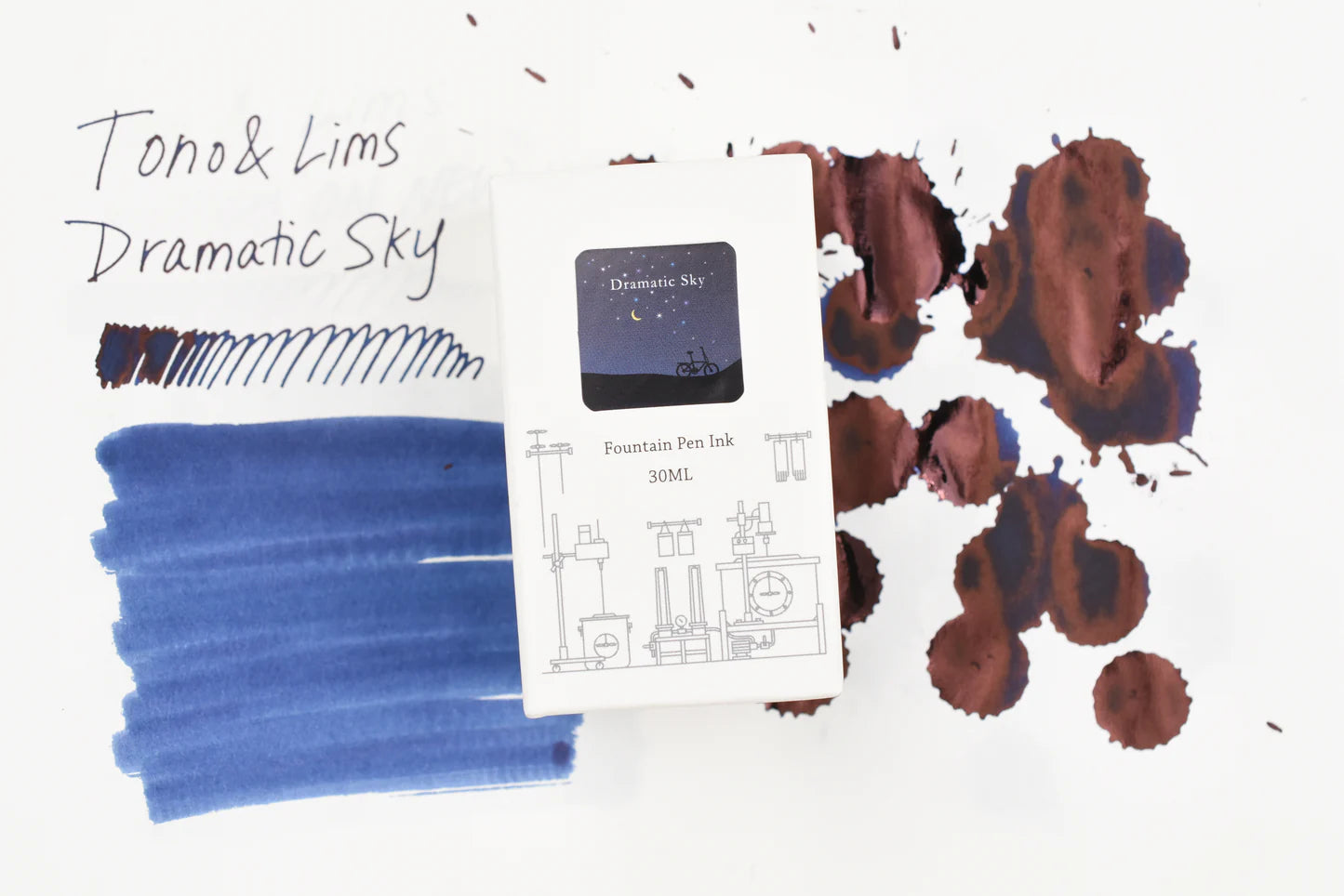 Tono & Lims Ink Bottle - Friendship - Dramatic Sky - 30ml 